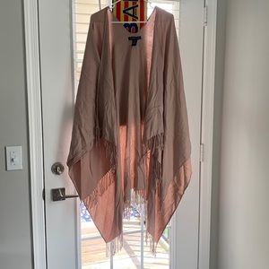 Over the shoulder scarf